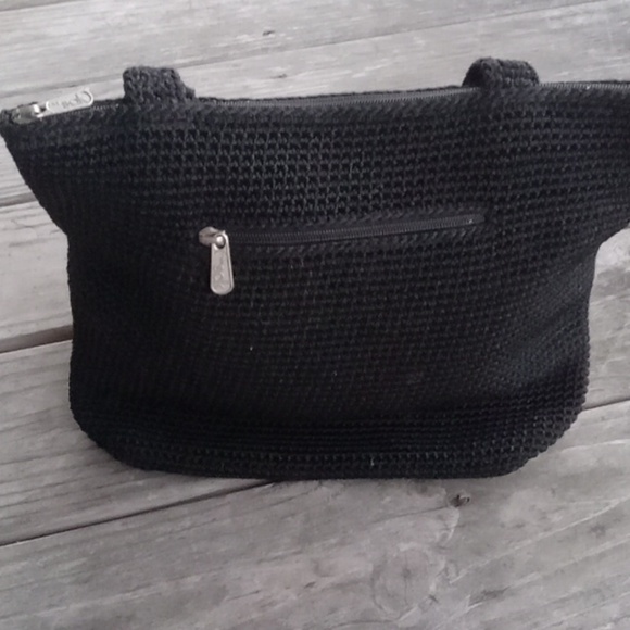 The Sak black handbag shoulderbag - Picture 2 of 9